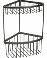 Σπογγοθήκη Γωνιακή Διπλή Γραφίτης Bronze Art Σπογγοθήκες 16H8-81-2