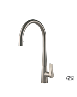 Μπαταρία Νεροχύτη Κουζίνας με Τηλέφωνο Ντους Proton Gessi Inox 17153-149