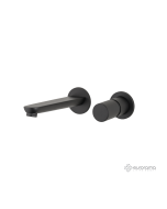 Μπαταρία Νιπτήρα Τοίχου Res-Pro Eurorama Black Μatt 175904-400