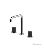 Μπαταρία Νιπτήρα Επικαθήμενη 3 οπών με Βαλβίδα Clic-Clac OSO Eurorama Chrome 178331-100