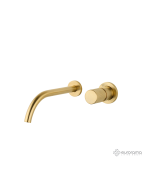 Μπαταρία Νιπτήρα Τοίχου OSO Eurorama Brushed Gold 178954-201