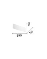 ZIG ZAG AP D29 NERO 3000K Ideal Lux 179315