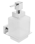 Ντισπένσερ Γυαλί Χρώμιο Bronze Art Lugano 18X6-10-S