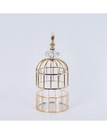 ΦΑΝΑΡΙ ΚΛΟΥΒΙ ΜΕΤΑΛΛΙΚΟ ΧΡΥΣΟ 13x32cm Eurolamp 752-10032