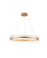 ΦΩΤΙΣΤΙΚΟ ΚΡΕΜΑΣΤΟ ΟΒΑΛ LED 65W 3900Lm 3000K Φ800X1500mm ΜΑΤ-ΧΡΥΣΟ ARTE ILLUMINA LUCEO Eurolamp 144-18074