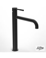 Μπαταρία Νιπτήρα Υψηλή με Βαλβίδα Clic-Clac Τech La Torre Black Matt 12507-400