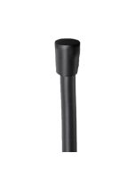 Σπιράλ PVC Μπαταρίας Λουτρού La Torre Black Matt R11944-400