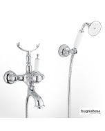 Μπαταρία Retro Λουτρού Χρωμέ Bugnatese Oxford 6300 