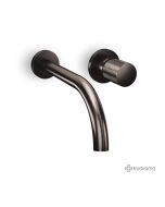 Μπαταρία Νιπτήρα Τοίχου Eletta Tecno Eurorama Black Brushed 167954-410