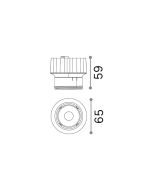 DYNAMIC SOURCE 10W 4000K Ideal Lux 208565