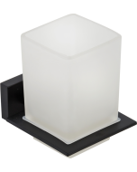 Ποτηροθήκη Γυαλί Μαύρο Bronze Art Genesis 20G1-MM