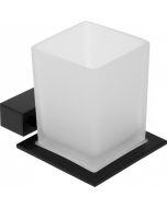 Ποτηροθήκη Γυαλί Μαύρο Bronze Art Shelfy 20V1-MM