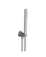 Παροχή Νερού με Στήριγμα Τηλεφώνου AISI316 Brushed Inox N10131-111