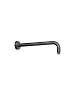 Βραχίονας Τοίχου Στρογγυλός 35εκ. AISI316 Inox PVD Black Brushed N13500-411