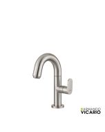 Μπαταρία Νιπτήρα με βαλβίδα clic-clac Inox Matt Armando Vicario Slim Inox 500010-110
