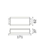ARCA EGO DRIVER ON-OFF 075W 48Vdc Ideal Lux 223155