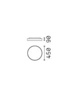 HALO PL D45 3000K Ideal Lux 223209