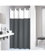 Double 180x200 grey κουρτίνα μπάνιου υφασμάτινη Sealskin  233521314