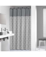 Angoli 180x200 grey κουρτίνα μπάνιου υφασμάτινη Sealskin 233561312
