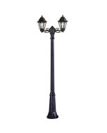 FUMAGALLI GIGI BISSO ANNA 2L ΚΟΛΩΝΑ 2XE27 610X2090mm ΜΑΥΡΗ Eurolamp 145-26010