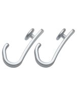 Easy roll hooks 12 pcs grey κρίκοι κουρτίνας μπάνιου Sealskin 251160205