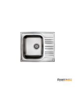 Νεροχύτης Κουζίνας Ανοξείδωτος Valley 58x51 Fortinox Inox Λείο  25150-110