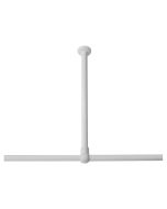 60 Ø 28 mm white στήριγμα οροφής για βραχίονα μπάνιου γωνιακό Sealskin 276668610