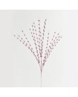 ΚΛΑΔΙ, ΡΟΖ, ΜΕ ΓΚΛΙΤΕΡ ΠΕΡΛΕΣ, 150cm Eurolamp 600-45994