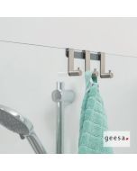 Κρεμαστή Ράγα 3 Αγκίστρων 16*3,7*6,1 εκ. Χρώμα Inox Geesa Tiger 11182-110