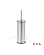 Πιγκάλ Επιδαπέδιο Ø8 Y 37,5 cm Inox Matt Chrome Geesa by Tiger 3074-110