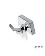 Άγκιστρο μπάνιου διπλό Geesa Chrome  5254