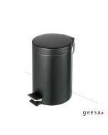Χαρτοδοχείο 3lt Επιδαπέδιο Μαύρο Ματ Geesa Series 123  Black Matt 634-400