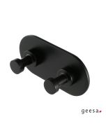 Κρεμάστρα 2 Αγκίστρων Geesa Nemox Black Matt 6515-400 