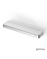Εταζέρα με Σχισμή Αποστράγγισης 26*6,5*2,5 εκ. Geesa Frame Chrome White  Matt 8805-300