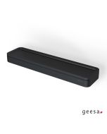 Εταζέρα με  Σχισμή Αποστράγγισης 26*6,5*2,5 εκ. Geesa Frame Black Matt 8805-400
