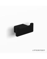 Άγκιστρο Διπλό Επίτοιχο Μαύρο Ματ Langberger Series 123 Black 21123-32B-400  