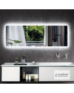 Καθρέπτης Μπάνιου ADAGIO 140x70 με σύνδεση Bluetooth για Μουσική Luminor ADA14070
