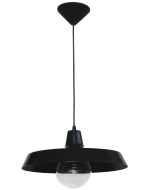 Κρεμαστό φωτιστικό US-GAS 1L BLACK Heronia 31-0094