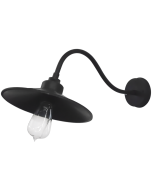 Απλίκα επιτοίχια AS-150AP BLACK Heronia 31-0595