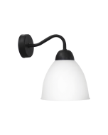 Φωτιστικό τοίχου / απλίκα AS-25AP OVO BL-WH Heronia 31-1192