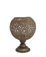 SILK-01/PR -m- TABLE LAMP NAT-BR Heronia 31-1217