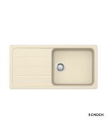 Νεροχύτης Κουζίνας Γρανίτη Element 100x50 Schock Cristalite Vanilla Granite  31100-1321