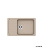 Νεροχύτης Κουζίνας Γρανίτη Element 78x50 Schock Cristalite Sabbia Granite 31180-1501