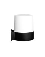 Επιτοίχιο εξωτερικό φωτιστικό πλαστικό D-282 BLACK Heronia 32-0101