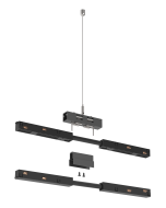 EGO KIT BI-EMISSION PENDANT CABLE 2 MT BK Ideal Lux 322490