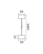 CLIO MSP1 COFFEE Ideal Lux 326801