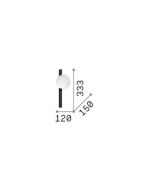 BINOMIO AP1 BIANCO Ideal Lux 328478