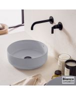 Νιπτήρας Πορσελάνης Φ36 Bianco Ceramica Stone Grey 33036-440