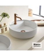 Νιπτήρας Πορσελάνης Φ42 Bianco Ceramica White 33042-300