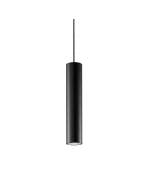 DEVA PENDANT TUBE 06W 3000K NERO Ideal Lux 332932